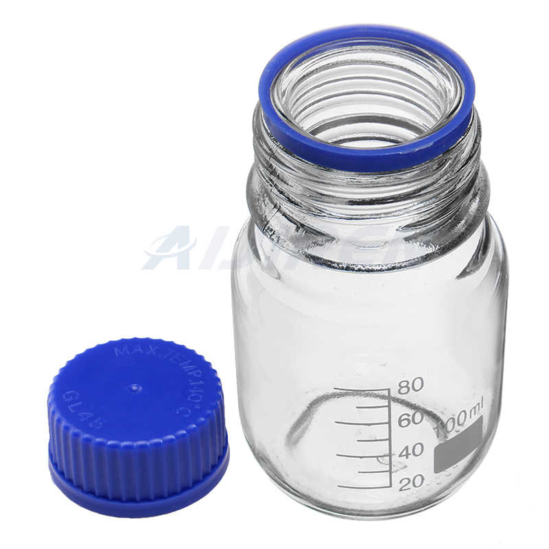 ALWSCI 1000ml Glass Storage Bottle - Borosilicate 3.3 With GL45 Screw Cap